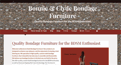 Desktop Screenshot of bonnieandclydefurniture.com